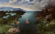 PATENIER, Joachim Landscape with Charon's Bark (mk08) USA oil painting artist